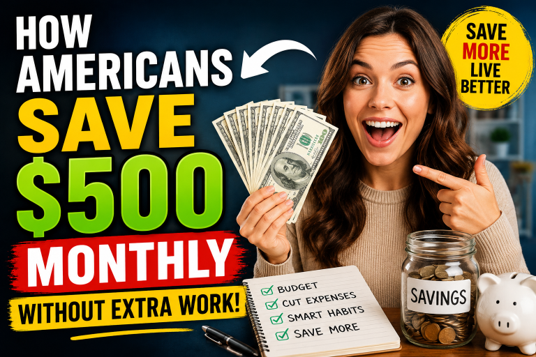 How Americans Save $500 Monthly Without Extra Work