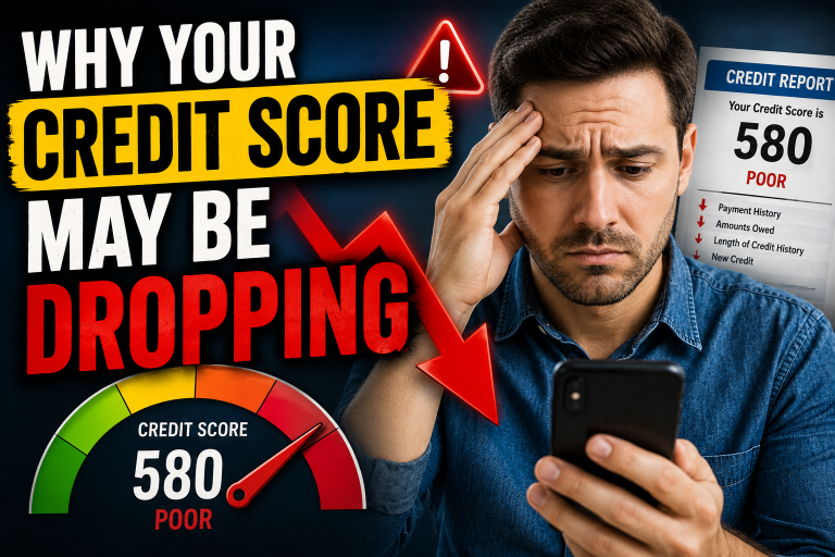 Why Your Credit Score May Be Dropping