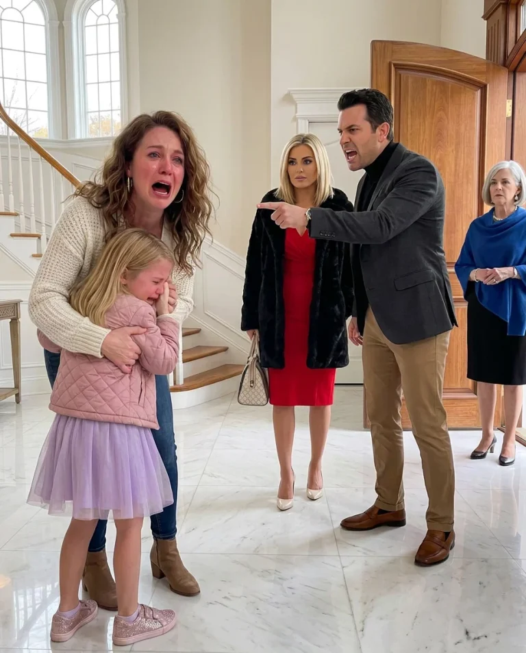 My Little Girl Watched Her Father Bring His Mistress Into Our Home, Then His Mother Helped Push Us Out Like We Meant Nothing. Crying at My Mom’s Door, I Told Her They Said We Were Beneath Them. Her Answer Was One I’ll Never Forget.