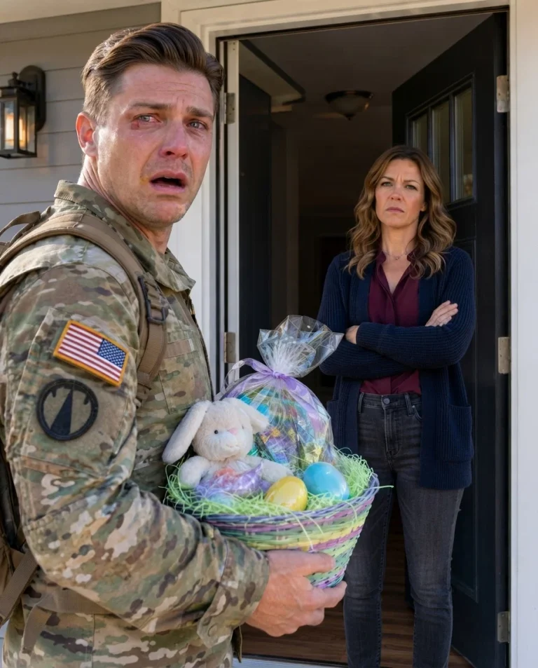 After surviving the horrors of war, I finally came home carrying a basket of Easter gifts, longing for nothing more than my wife’s embrace. But the instant she saw me standing on the doorstep, the first words she spoke sent an icy chill through my entire body…